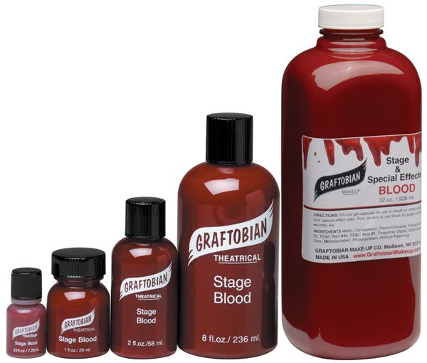 Stage Blood 8 oz by Graftobian