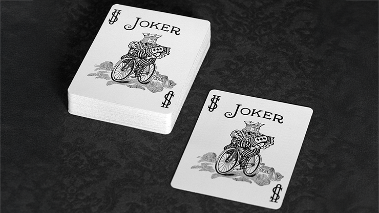 Marked Bicycle Rider Back Blue by Ondrej Psenicka