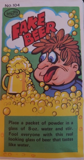 Fake Beer No. 104 by Ming Shing - VINTAGE New Stock