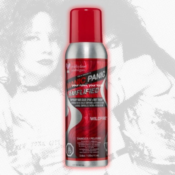 Amplified™ Temporary Hair Color Spray 3.4 oz. by Manic Panic - Choose Color