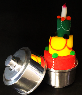Mini Production Pan with Sponge Cake