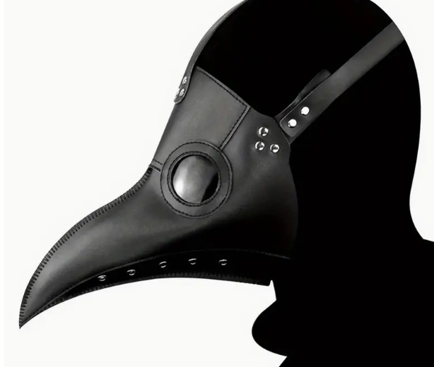 Mask Plague Doctor - Black