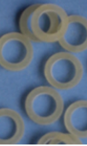 Coin Rubber Bands Quarter Size 10 Count M5