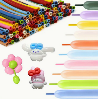 260 Balloons ProTex Bright Assortment - 100 Count