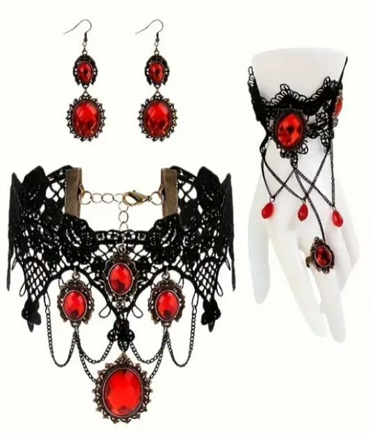 Super Deluxe Gothic Jewelry Set