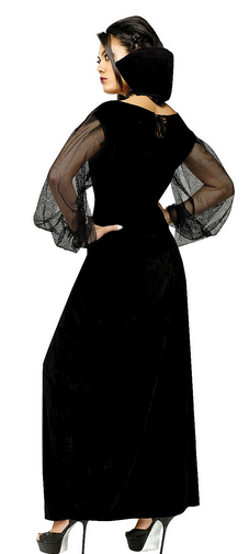 Goth Vampire Woman Adult M/L 8-10