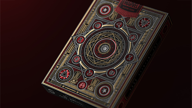 Avengers Red Edition Playing Cards by theory11