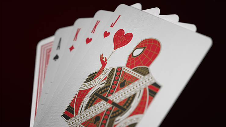 Avengers Red Edition Playing Cards by theory11