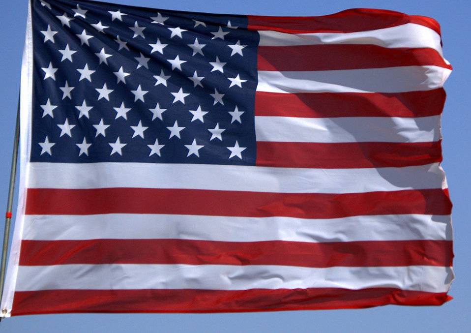 Polyester American Flag by Nabco Banner