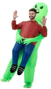 Inflatable Alien Abduction Adult Standard
