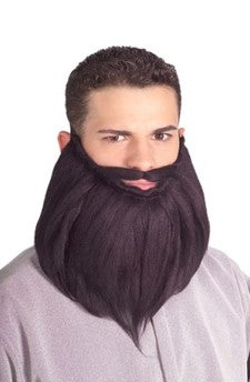 8in Beard And Moustache Black