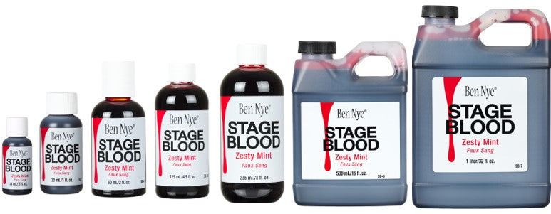 Stage Blood Zesty Mint - Different Sizes by Ben Nye