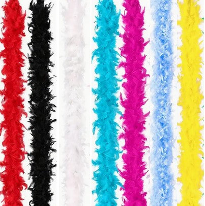Feather Boa 30 gram 59 inches - Choose Color
