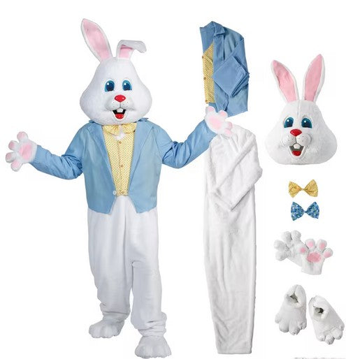 Easter Rabbit Bunny - Blue Jacket/Yellow Vest