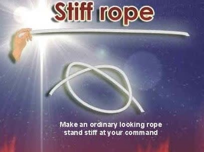 Stiff Rope, White