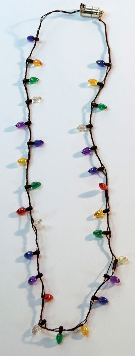 Christmas Bulb Necklace - Light Up by Forum Novelties