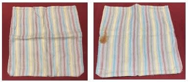 No Frills Change Bag 9.5 inches - Stained As Is