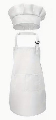Chef Hat and Apron Set - Child Size