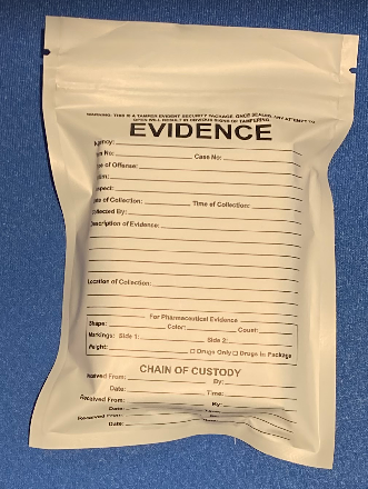 Cold Case Playing Cards with Evidence Bag