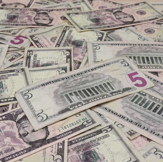 RealAged® Full Print New Series Prop Money - Sold Individually: Choose Denomination