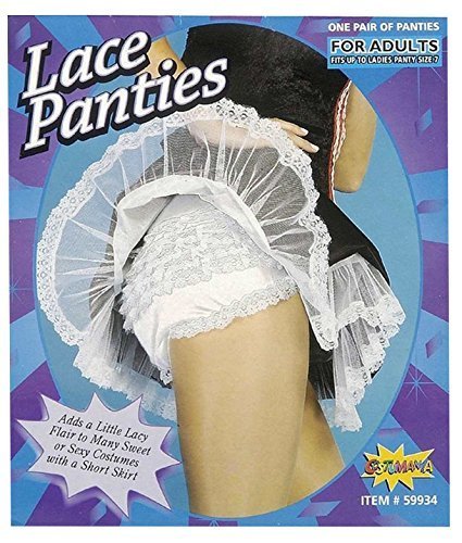 Lace Panties White One Size