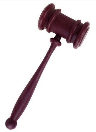 Judge Gavel Plastic