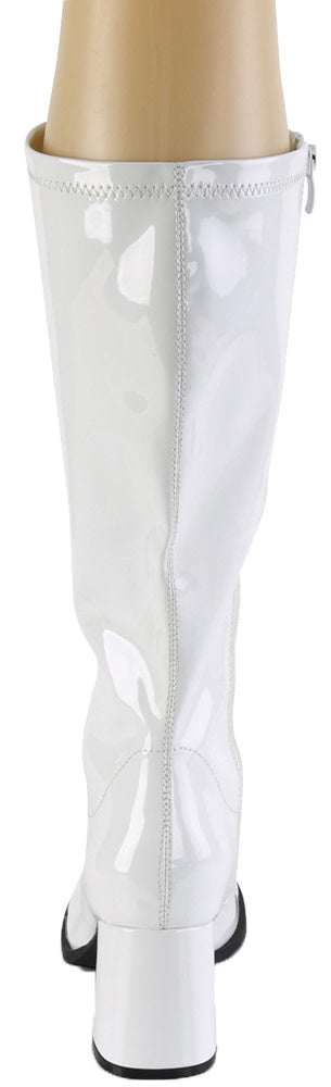 Gogo Boots White Size 8