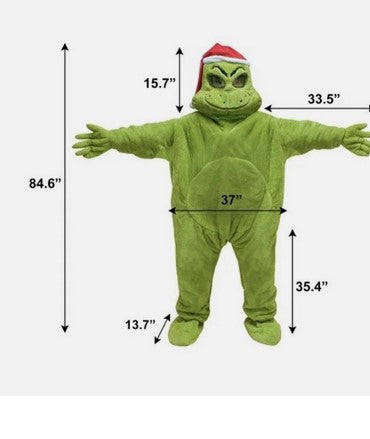 The Grinch Adult One Size by Ruz