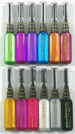 Hair Mascara Temporary Color - Choose from 12 Colors