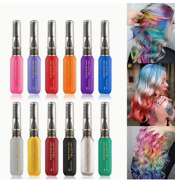 Hair Mascara Temporary Coloring by Tewaslh
