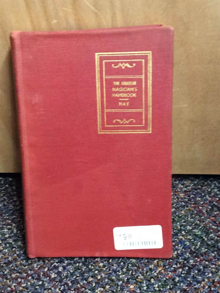 USED Book The Amateur Magician's Handbook by Henry Hay From Cornwall (M7)