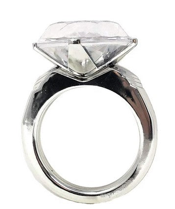 Jumbo Diamond Ring Prop 4 inch