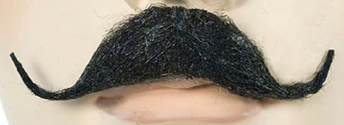 Moustache - English, Black Self Adhesive