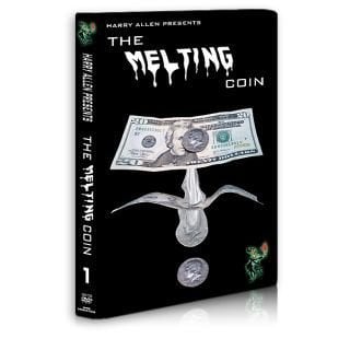 Melting Coin w/DVD Quarter - Coin by Daytona Magic