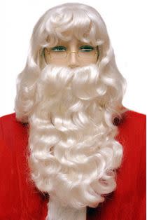 Exemplary Santa Wig And Beard Set