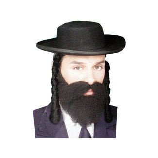 Jewish Style Payis - Black