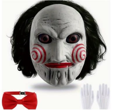 Mask Saw Billy w/Bow Tie and Gloves