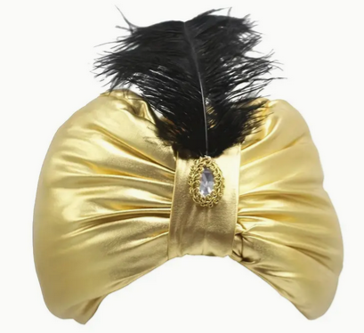 Deluxe Gold Turban
