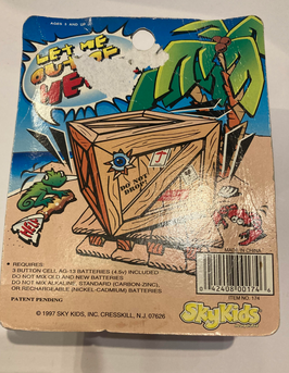 Let Me Out Of Here Key Chain by Sky Kids Inc - Vintage 1997