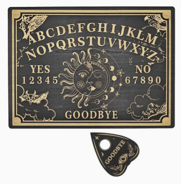 Spirit Board Sun Theme Witch - Wood