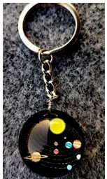 Keychain Solar System