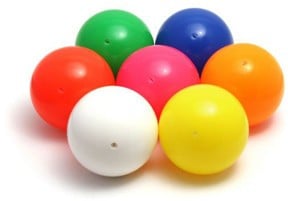 SIL-X Juggling Ball 3 Set, Red, Yellow and Blue - 78mm (M5)