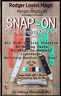 SNAP-ON Color Changing Knife Set by Rodger Lovins