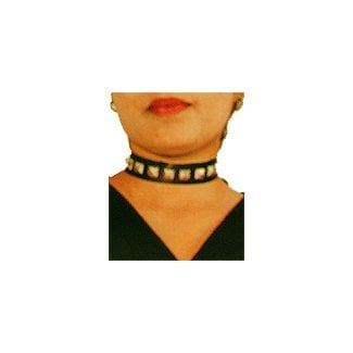 Studded Choker black (C4)
