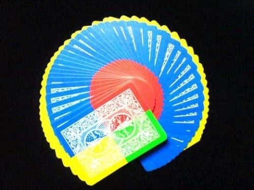 Electric Deck Deluxe - Tetra 4 Color Fanning by Ronjo