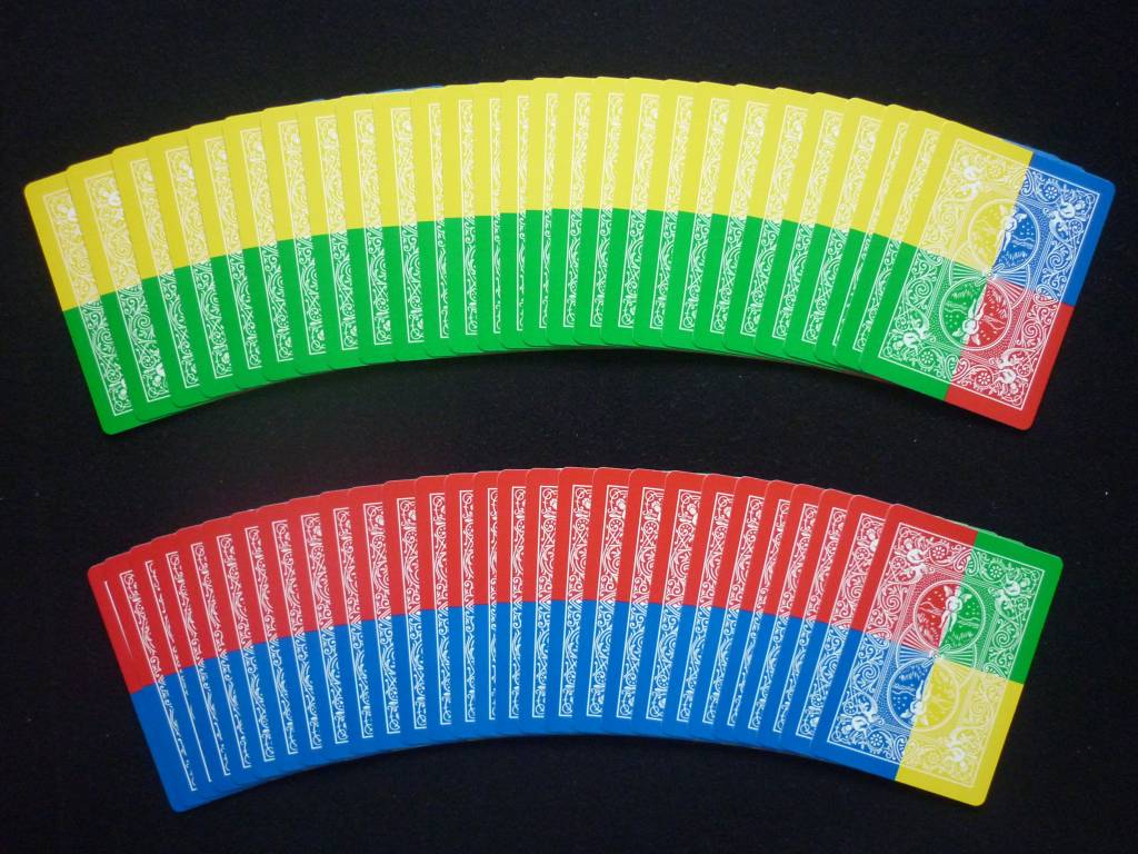 Electric Deck Deluxe - Tetra 4 Color Fanning by Ronjo