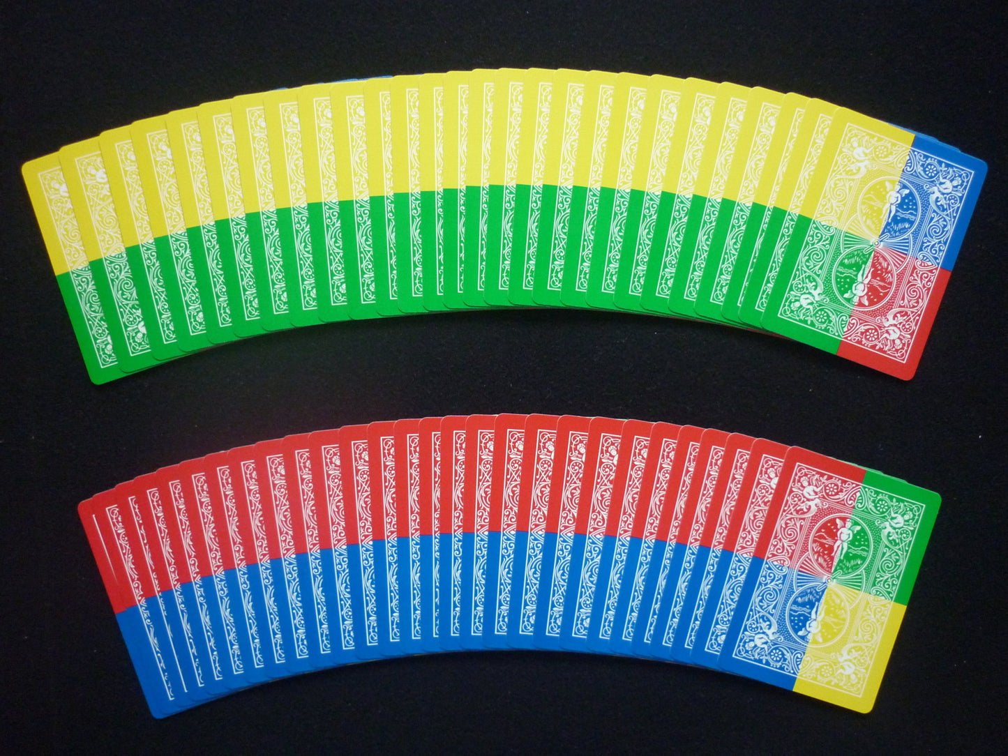 Electric Deck Deluxe - Tetra 4 Color Fanning by Ronjo