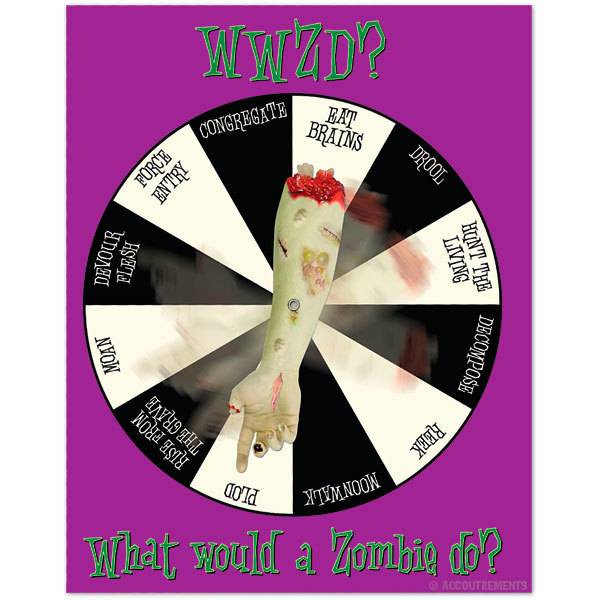 What Would a Zombie Do? Spin Folder by Accoutrements