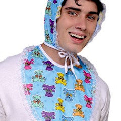 Baby Boy Accessory Bib/Bonnet Kit, Adult