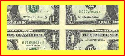 Mismade Bill - One Dollar